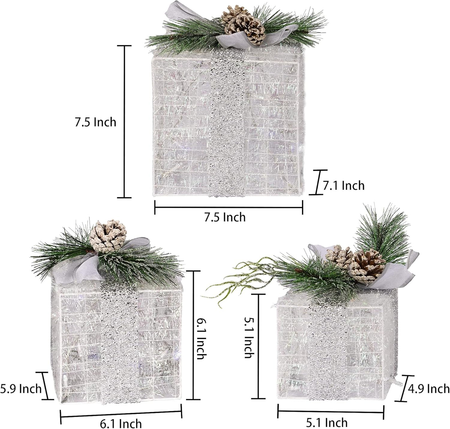 Elegant Lighted Holiday Gift Boxes™