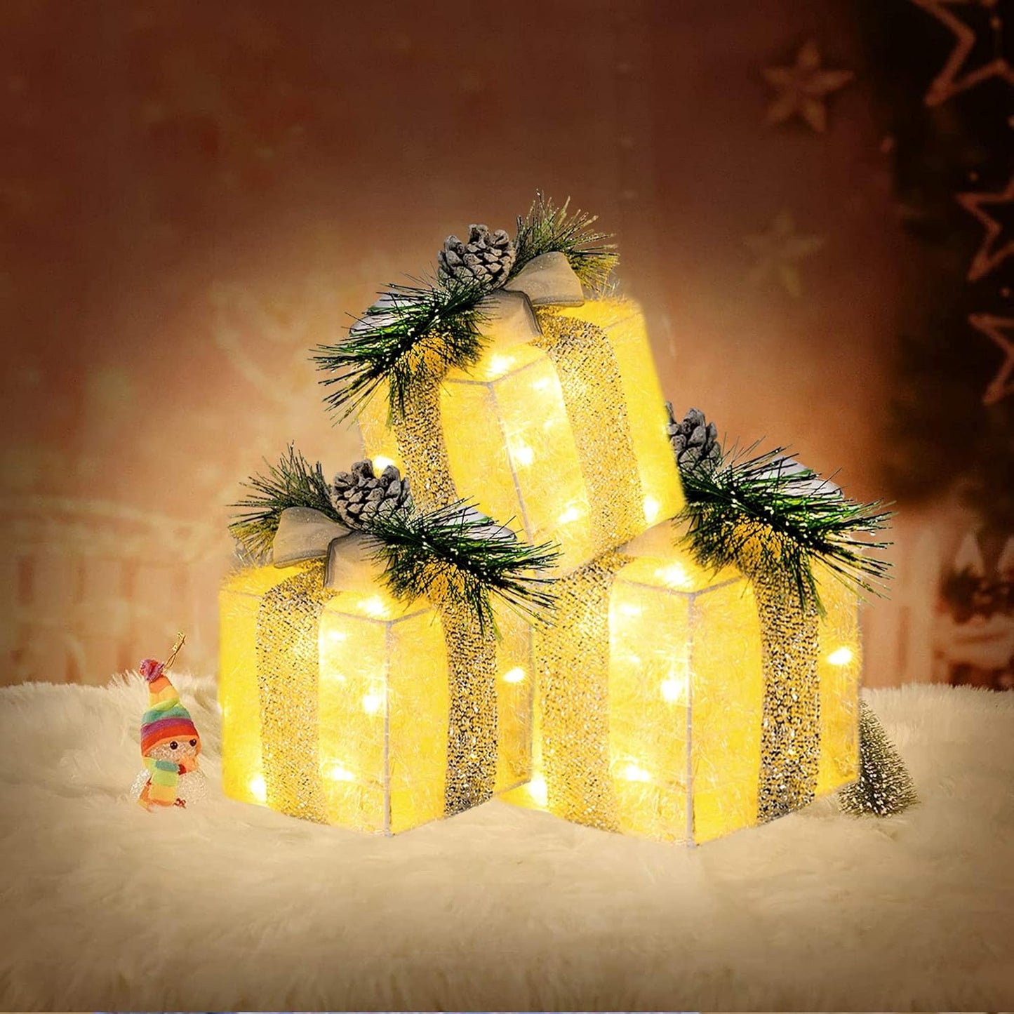Elegant Lighted Holiday Gift Boxes™