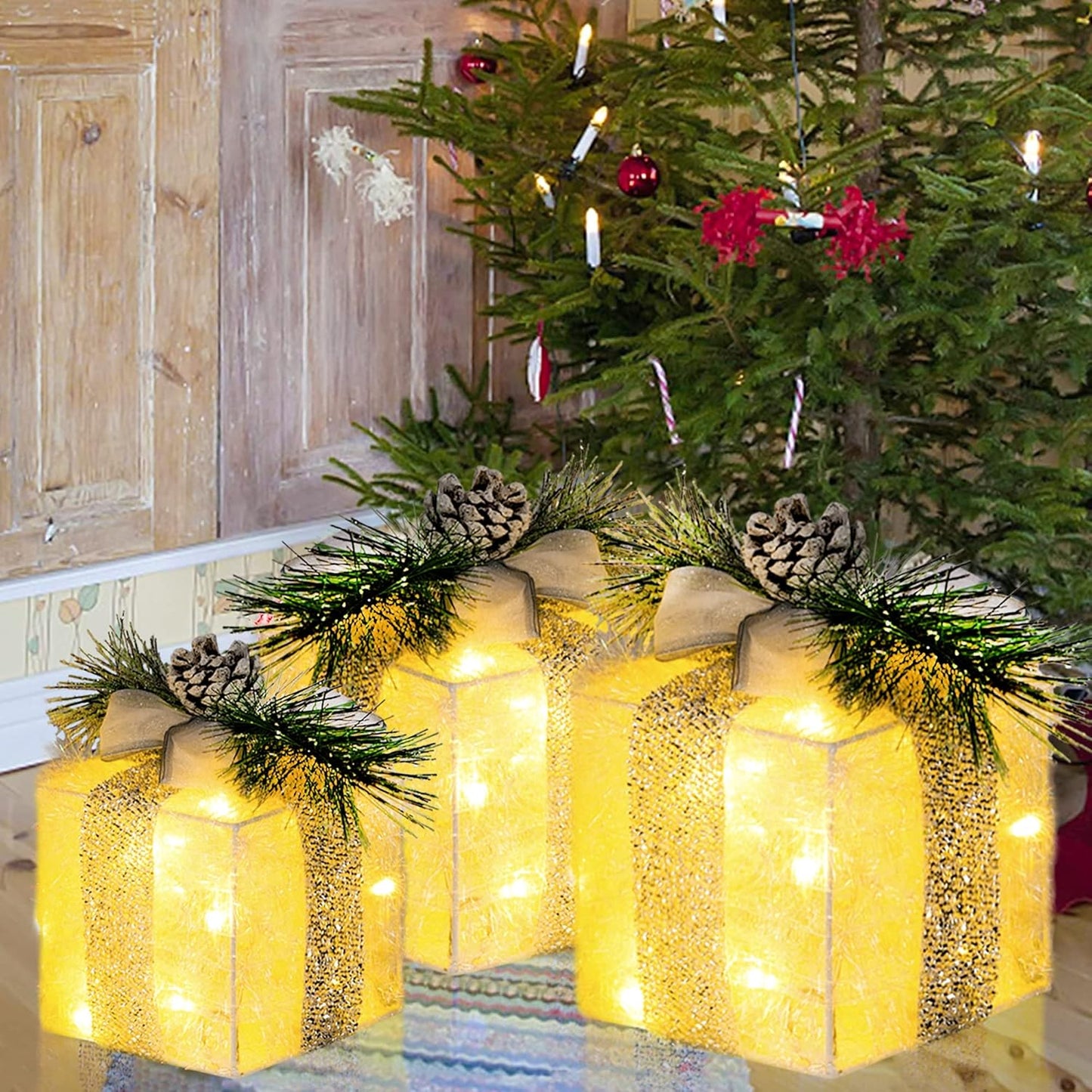 Elegant Lighted Holiday Gift Boxes™