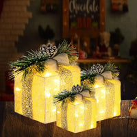 Elegant Lighted Holiday Gift Boxes™