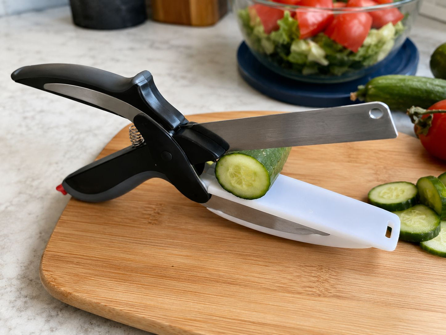 2-in-1 Kitchen Scissor Knife